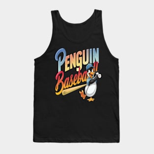 Penguin Baseball Tank Top